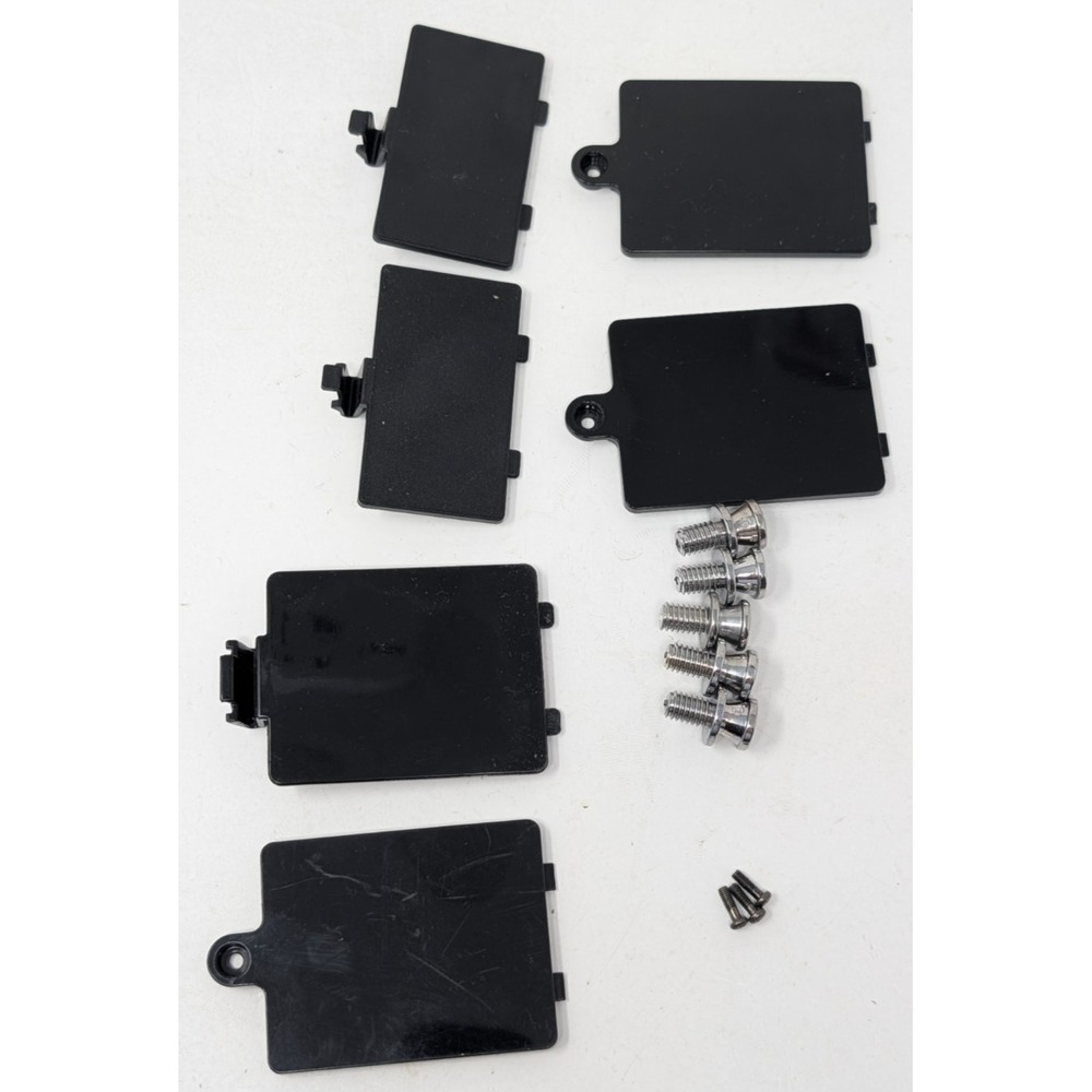 Guitar Hero Rock Band Battery Cover Replacement Parts Lot OEM & Strap Peg Pin